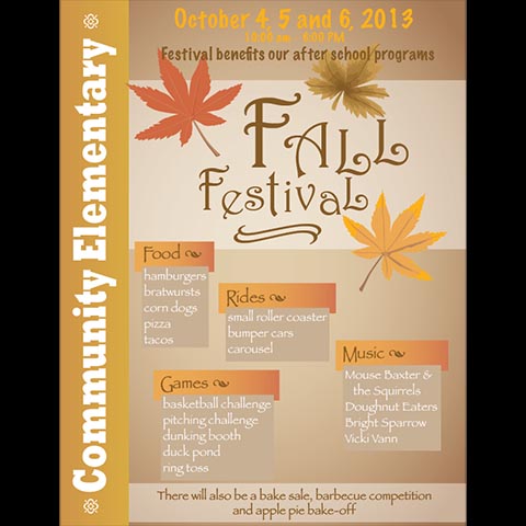 fall flyer
